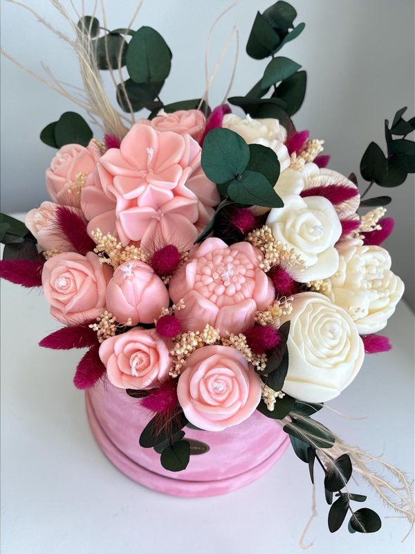 FLOWER BOX L - VELVET SPRING