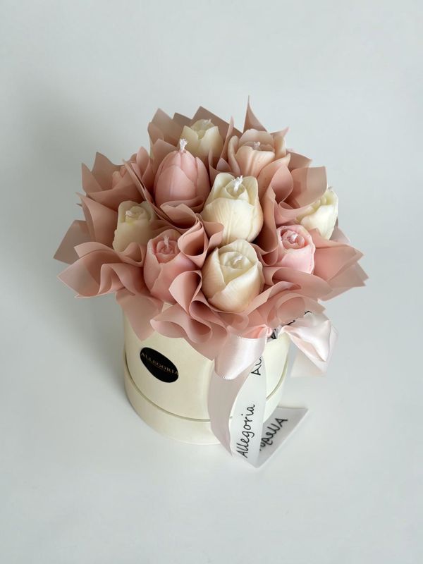 FLOWER BOX S -BELLA BLUSH