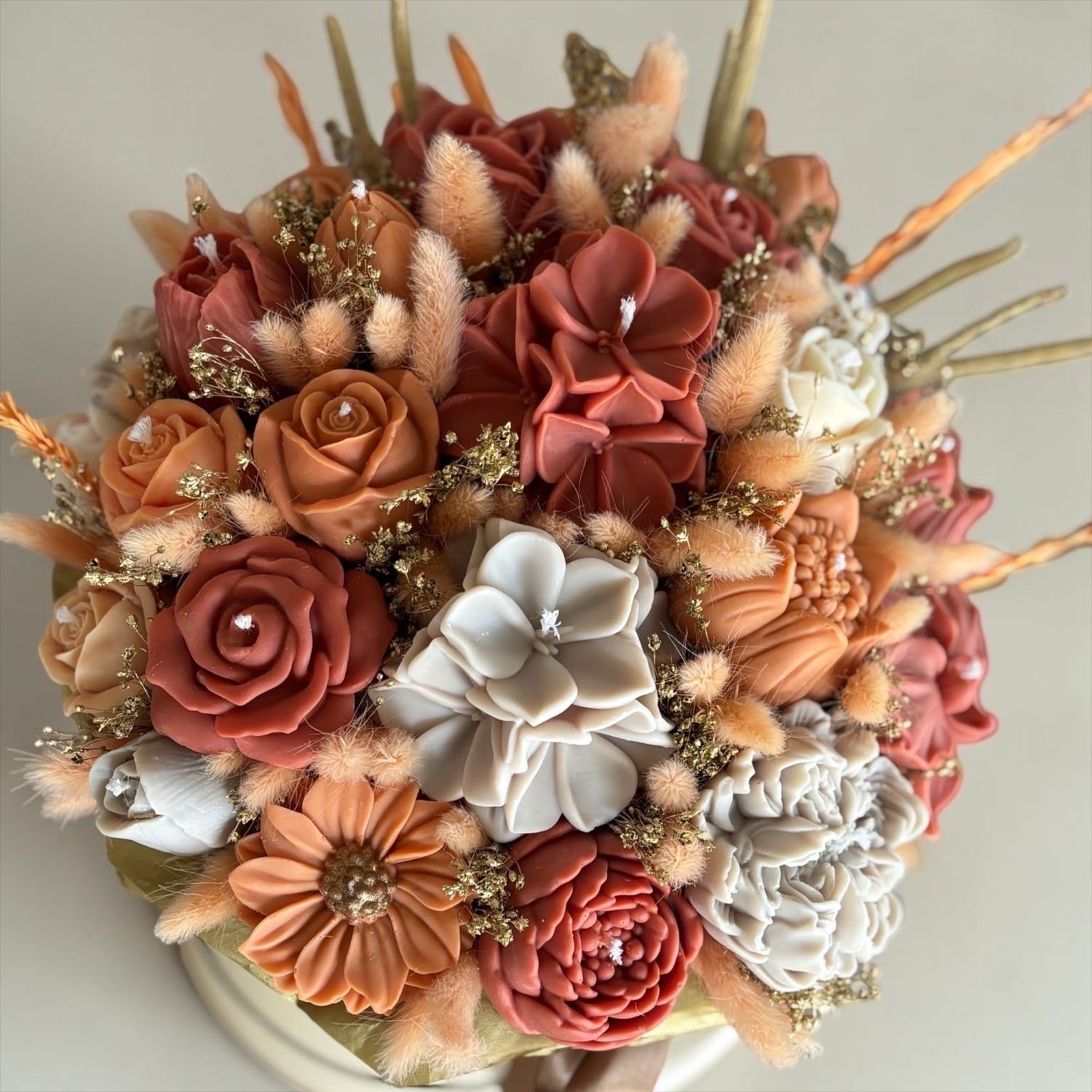 FLOWER BOX L - DORATO