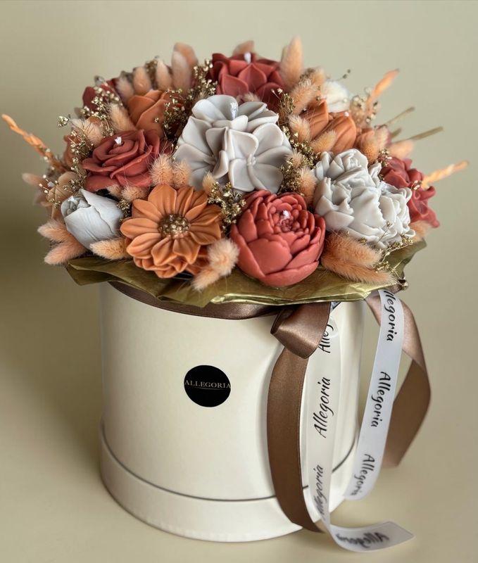 FLOWER BOX L - DORATO
