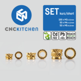 Gewindeeinsatz / threaded insert SET Short 200 Stk / pcs