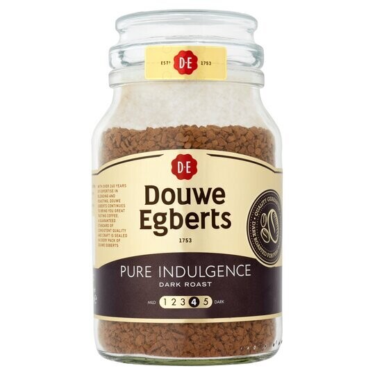 Douwe Egberts Pure Indulgence Instant Coffee 190G