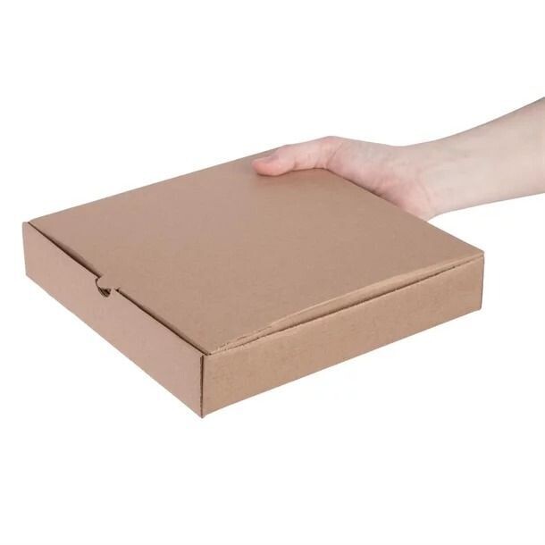 Fiesta Compostable Plain Pizza Boxes 14&quot; (Pack of 50)