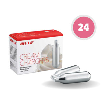 24 Cream Chargers