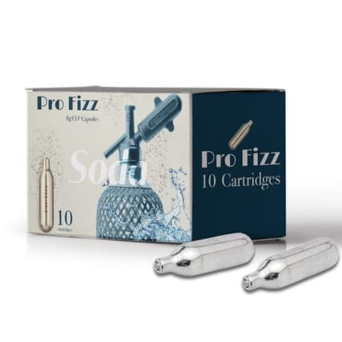 10 Pro Fizz 8g CO2 Cartridges Pack