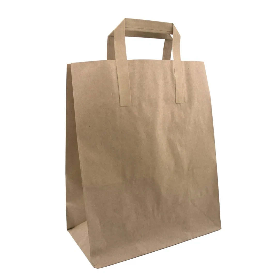 Large (10×12″) Kraft SOS Paper Bag | Compostable | Qty: 250