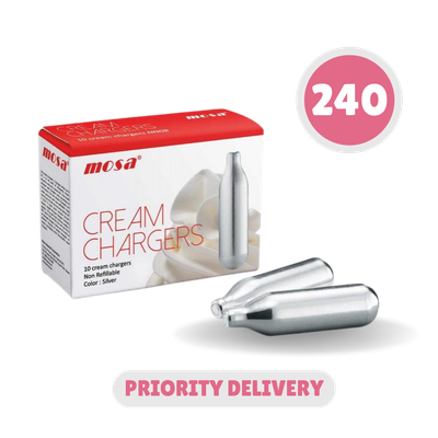 240 Cream Chargers
