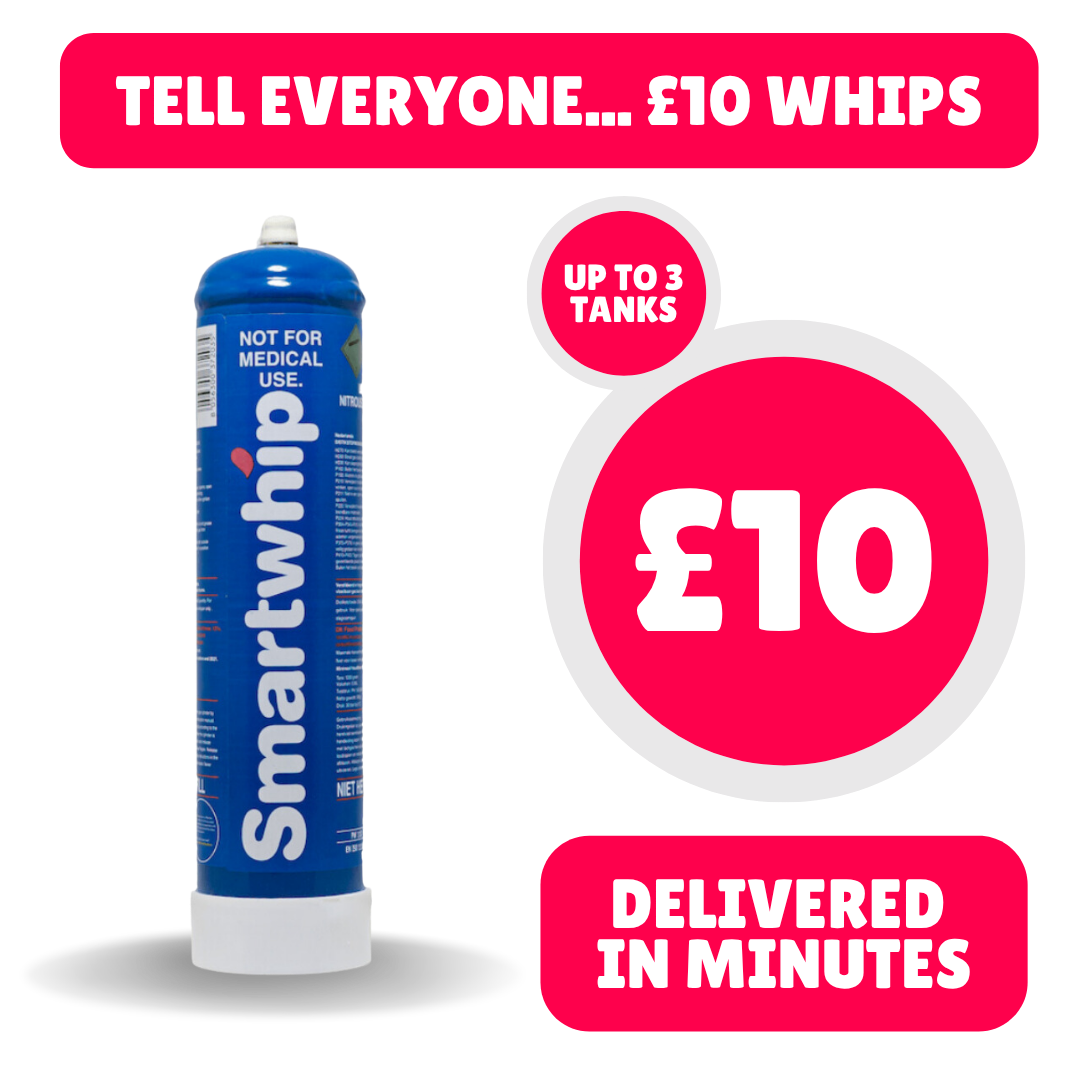 1 Smartwhip Tank - £10 You Won't Find Anyone Cheaper!