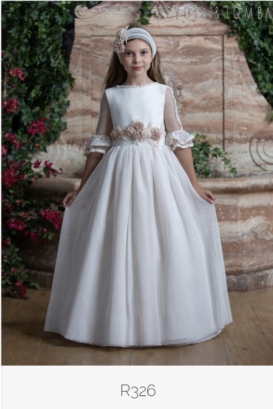 Vestido Comunión Devota y Lomba