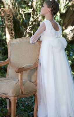Vestido de Comunion Flor de C Cayetana
