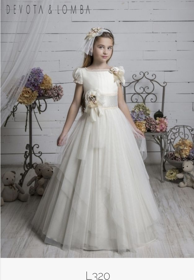 Vestido Comunión Devota y Lomba