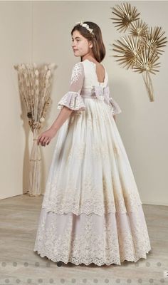 Vestido Comunion Monserrat Lozano