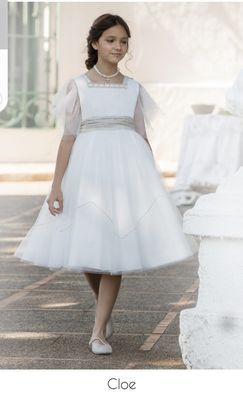 Vestido Corto Comunion Amaya