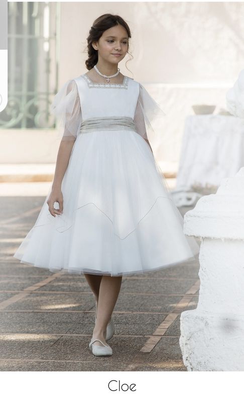 Vestido Corto Comunion Amaya