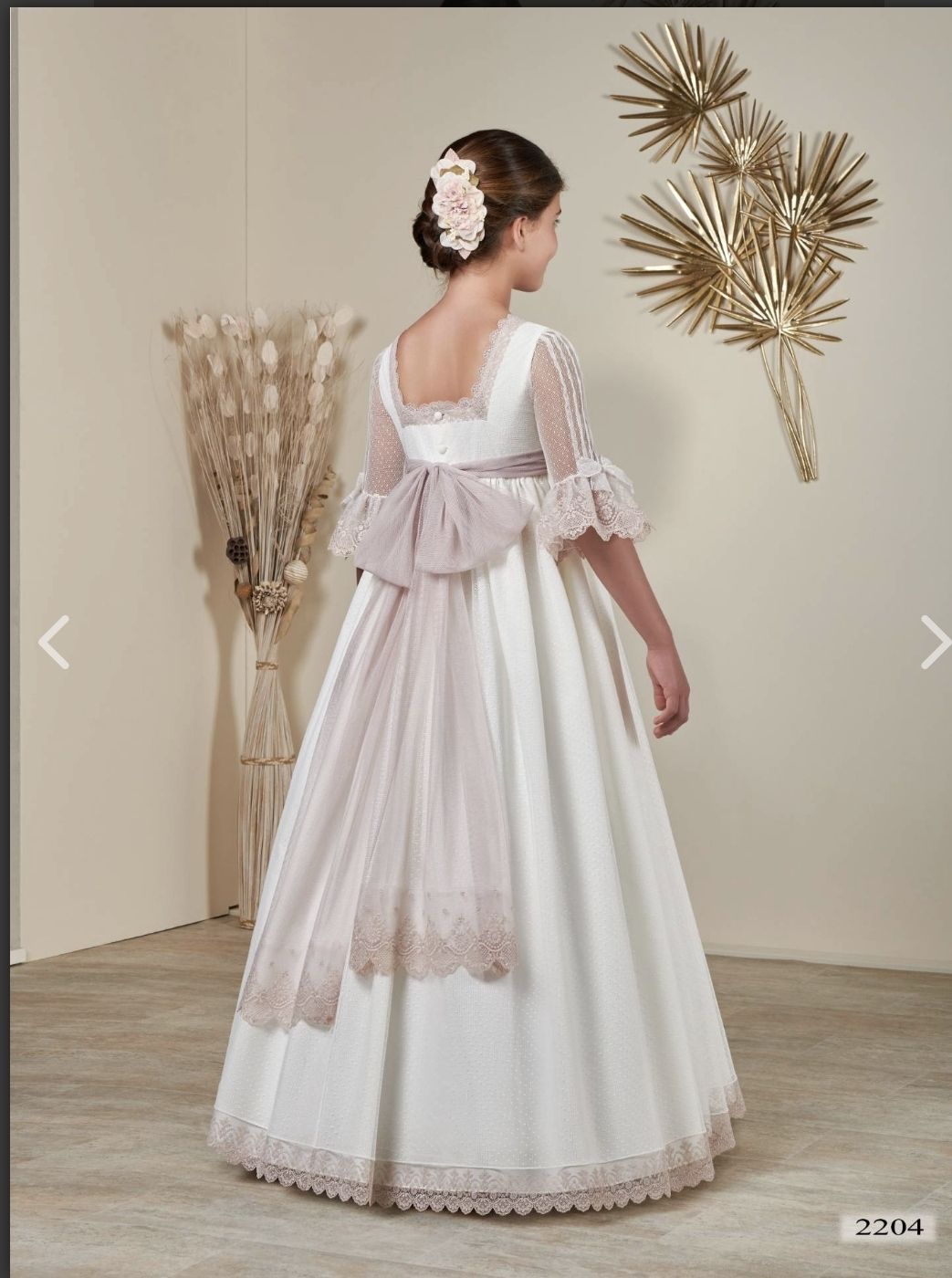 Vestido Comunion Monserrat Lozano