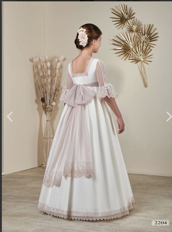 Vestido Comunion Monserrat Lozano