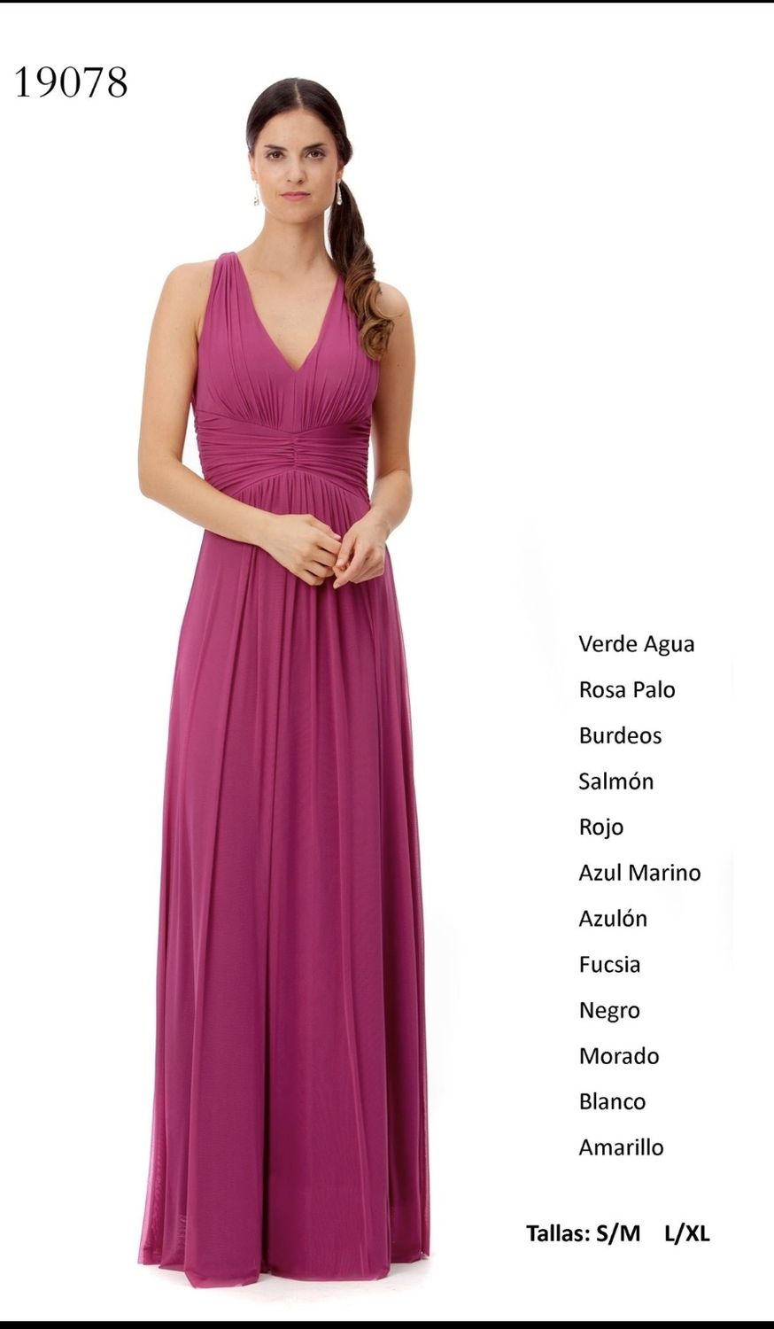 Vestido de Fiesta/invitada 19078