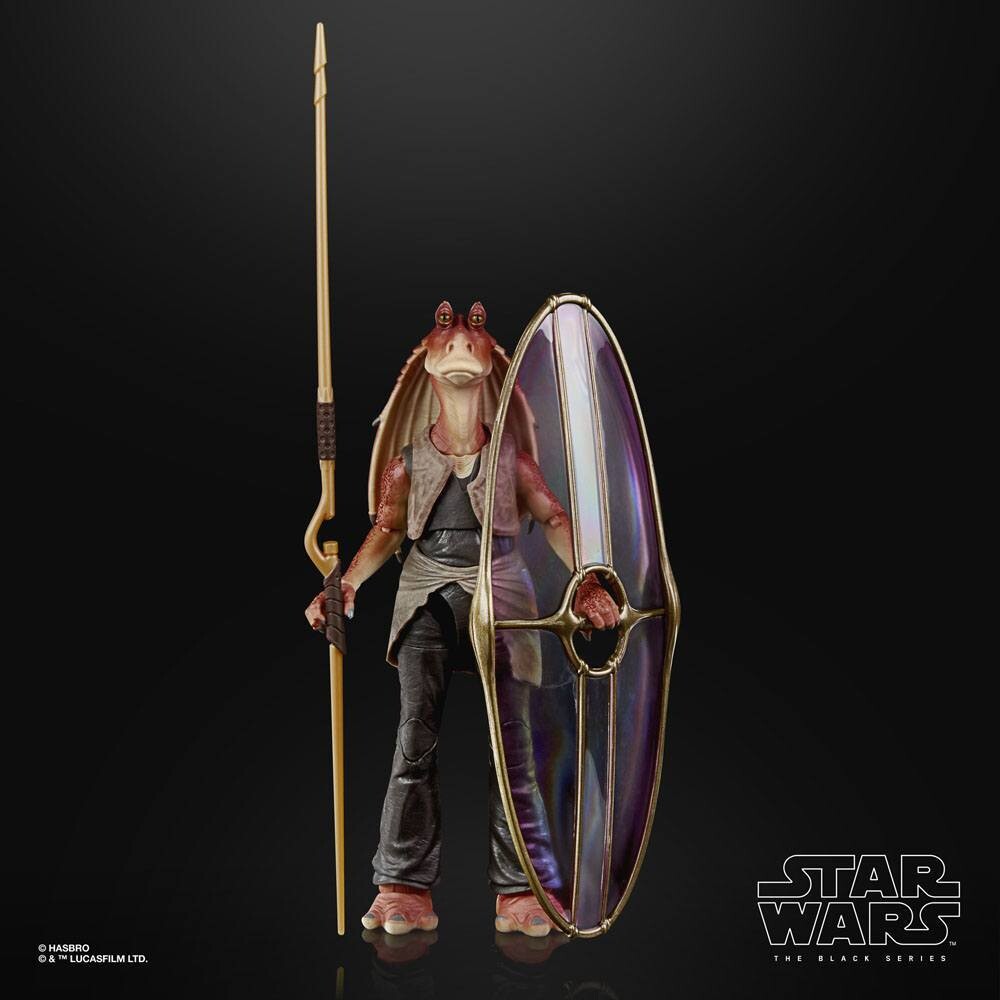 STAR WARS - Jar Jar Binks - Figurine Black Series Deluxe 15cm