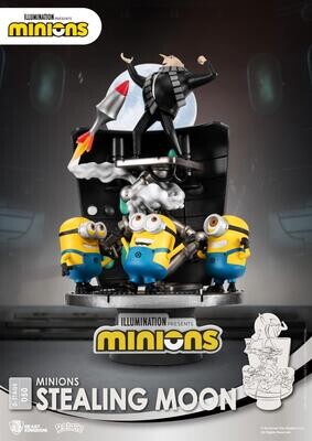 MINIONS - Stealing Moon - Diorama D-Stage 15cm