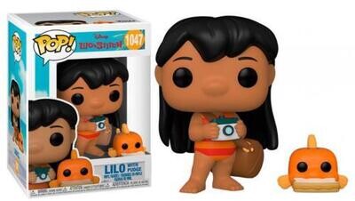 LILO & STITCH - Bobble Head POP N° 1047 - Lilo w/Pudge