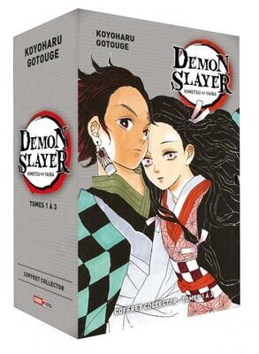 DEMON SLAYER - Coffret Tome 1 à 3