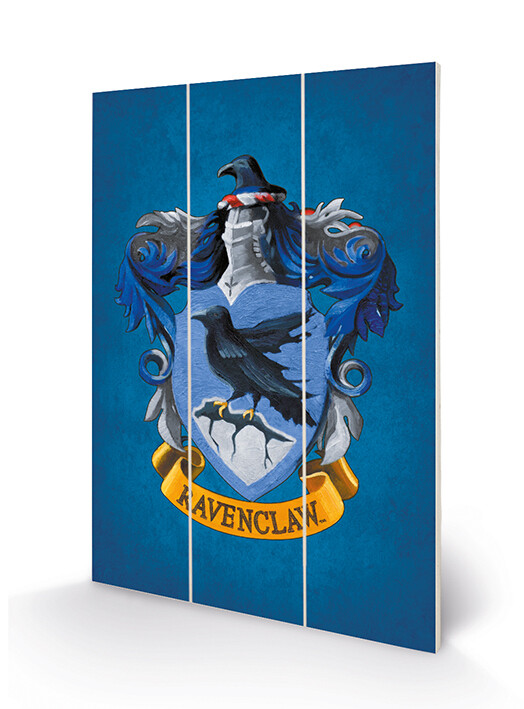 HARRY POTTER - Ravenclaw Crest - Impression sur bois 20x29.5
