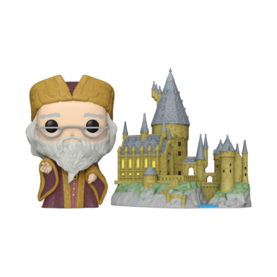 HARRY POTTER Anniversary - POP TOWN N° 27 - Dumbledore w/ Hogwarts