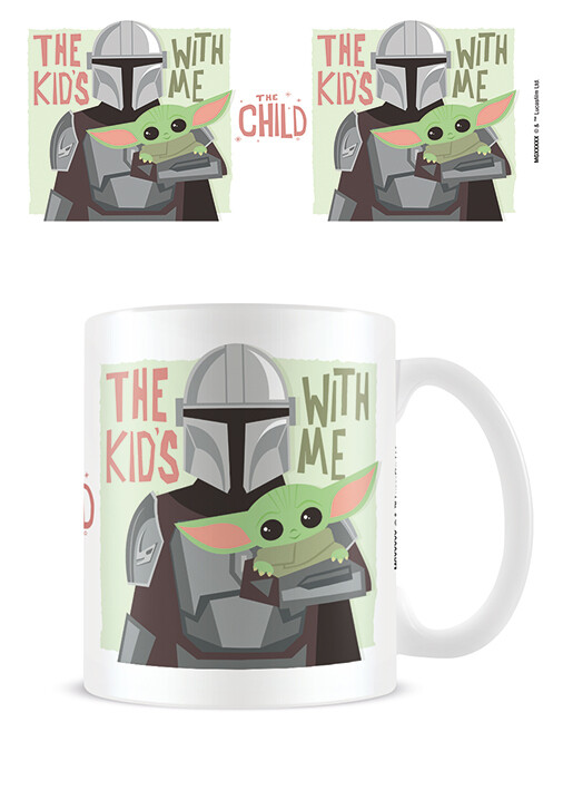 THE MANDALORIAN - The Kids With Me - Mug 315ml