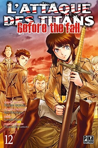 L'ATTAQUE DES TITANS - Before the Fall - Tome 12