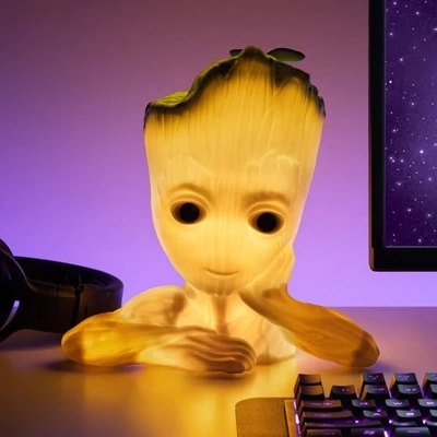 LES GARDIENS DE LA GALAXIE - LAMPE GROOT - Lampe avec son 3D 22cm