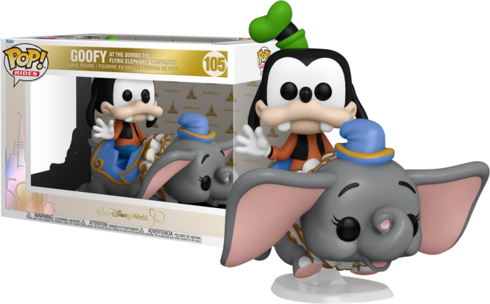 DISNEY - Pop Ride Super DLX N° 105 - 50th Anniversary - Dumbo w/Goofy