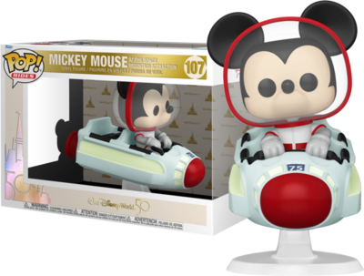 DISNEY - Pop Ride Super DLX N° 107 - 50th Ann. - Mickey Space Mountain