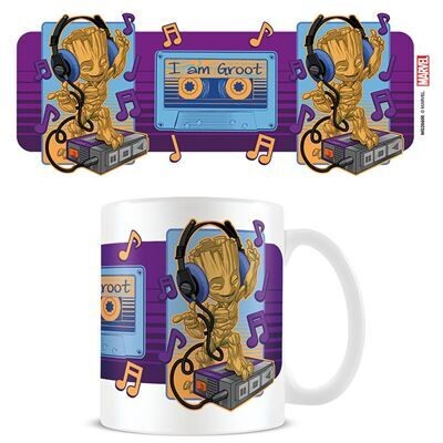 LES GARDIENS DE LA GALAXIE - Mug - 300 ml - Groot Cassette