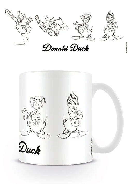 DISNEY - Mug - 300 ml - Donald Duck Sketch