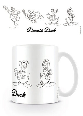 DISNEY - Mug - 300 ml - Donald Duck Sketch