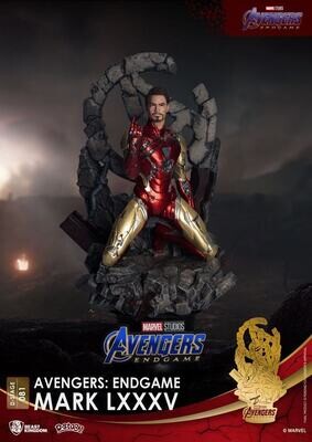 MARVEL - Iron Man MK85 (Endgame) - Statuette D-Stage 15cm (BLISTER)