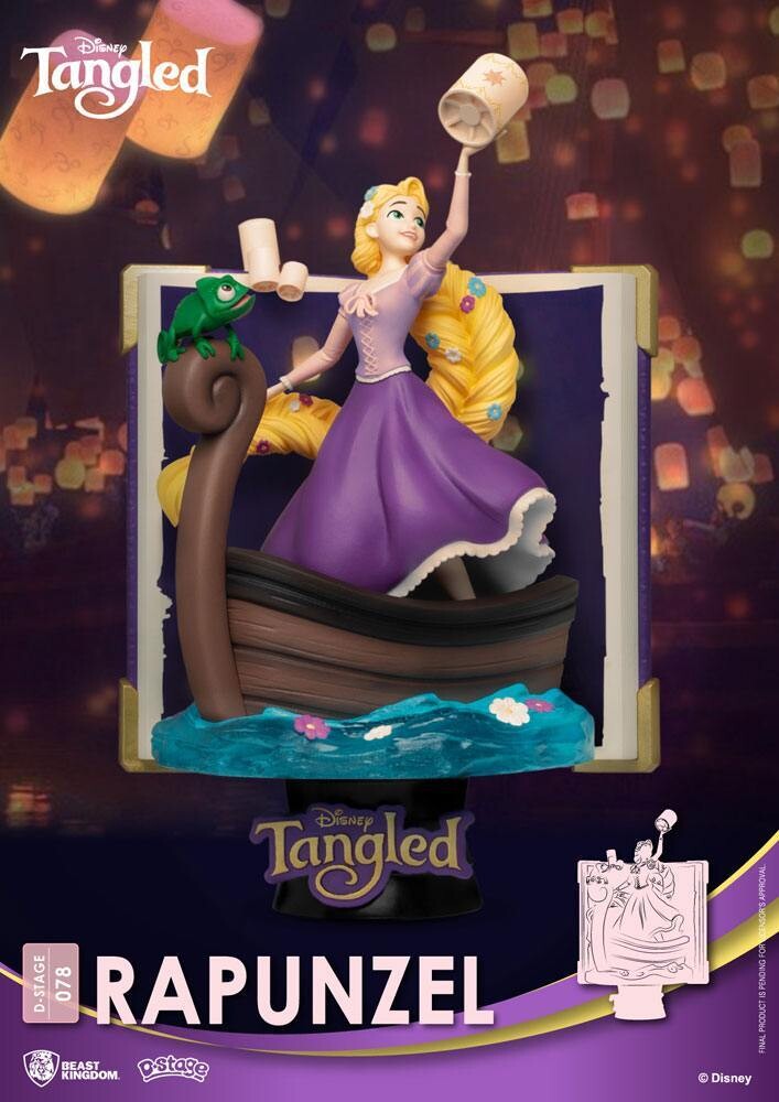 DISNEY - Rapunzel - Diorama D-Stage Story Book Series 15cm