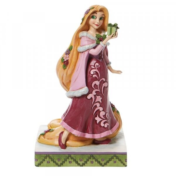 DISNEY - Rapunzel with Gifts - Statuette Enesco '18.5x9cm'