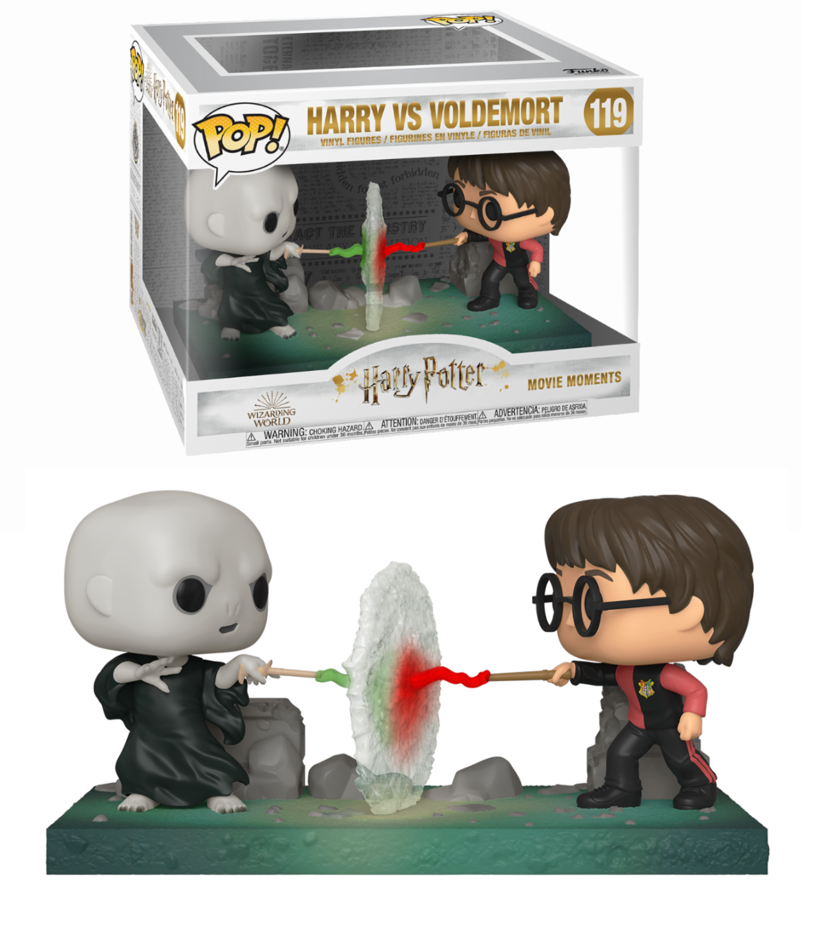 HARRY POTTER - POP MOMENT N° 119 - Harry vs Voldemort REPROD