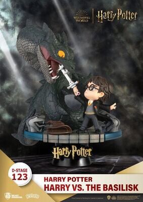 HARRY POTTER - VS the Basilisk - Statuette D-Stage Diorama PVC 16cm