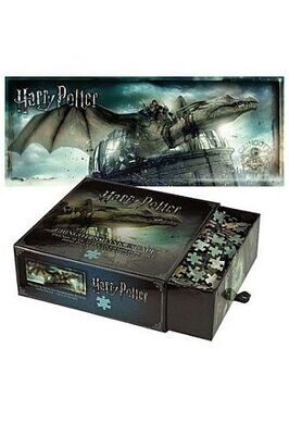 HARRY POTTER - Puzzle 1000 pcs - Evasion de la banque Gringotts