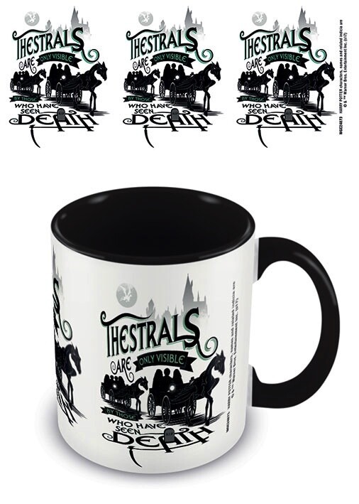 HARRY POTTER - Thestrals Black - Mug intérieur coloré 315ml