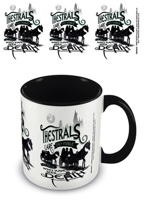 HARRY POTTER - Thestrals Black - Mug intérieur coloré 315ml