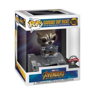 Les Gardiens de la Galaxie POP! Deluxe Vinyl figurine Rocket 9 cm