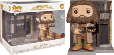 HARRY POTTER - POP Deluxe N° 141 - Hagrid avec Le Chaudron Baveur S.E.