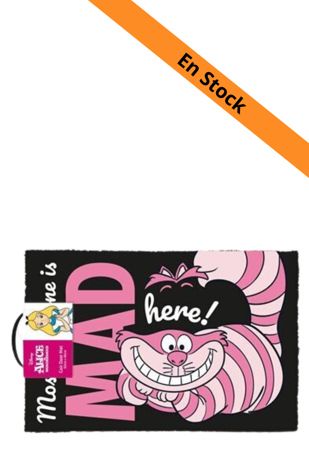 ALICE AU PAYS DES MERVEILLES - We're All mad here! - Paillasson