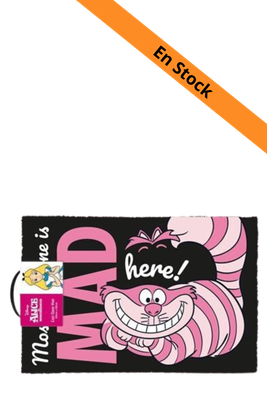 ALICE AU PAYS DES MERVEILLES - We're All mad here! - Paillasson