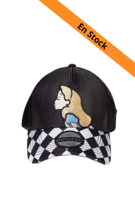 DISNEY - Alice aux Pays des Merveilles - Casquette Bord Courbé Femme