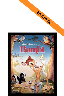 DISNEY - Bambi - Impression encadrée 30x40cm