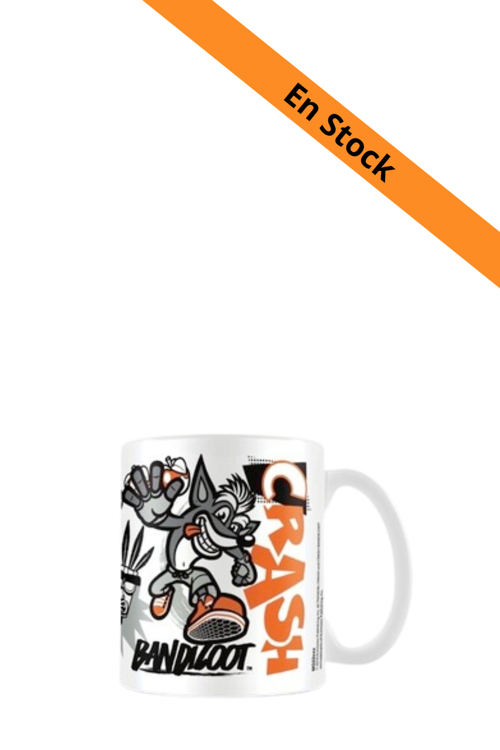 CRASH BANDICOOT - Stencil - Mug 315ml